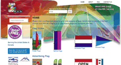 Desktop Screenshot of flagsbysusan.com
